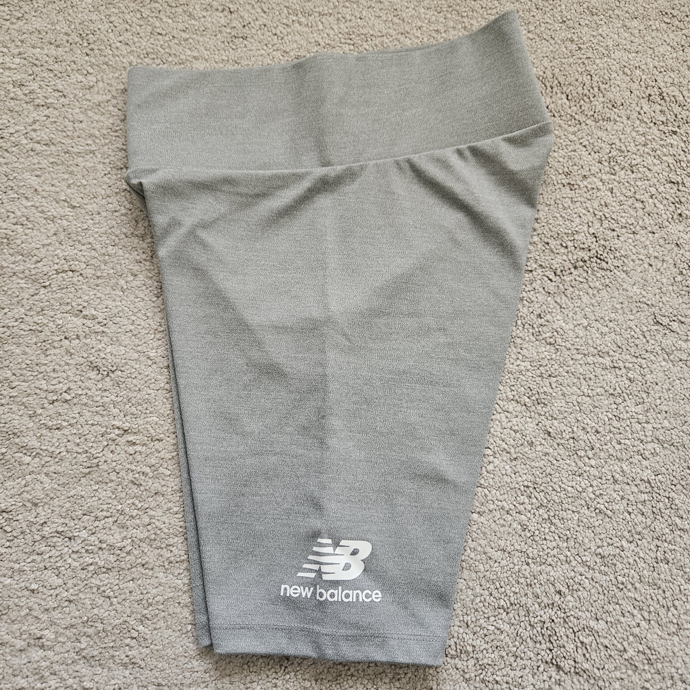 New Balance - Gray Athletic Biker Shorts